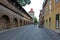 Defence tower and walls in Sibiu, Cetatii Street