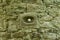 Defense hole for arrows in scone castle