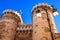 Defensive towers Quart in the historic center of Valencia