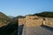 The defensive wall and ruins of Prizren Fortress, the historic hilltop fortress in Kosovo