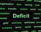 Deficit Debts Means Financial Obligation And Arrears