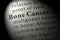 Definition of Bone Cancer