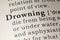 Definition of drowning