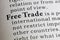 Definition of free trade