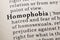 Definition of homophobia