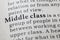 Definition of Middle class