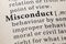 Definition of misconduct