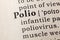 Definition of Polio