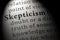 Definition of skepticism