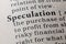 Definition of speculation