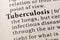 Definition of Tuberculosis