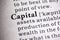 Definition of the word capital
