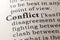 Definition of the word conflict