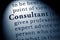 Definition of the word consultant