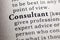 Definition of the word consultant