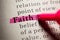 Definition of the word Faith