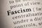 Definition of the word fascism