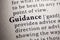 definition of the word guidance