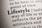 Definition of the word lifestyle