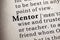 Definition of the word mentor