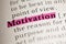 definition of the word Motivation