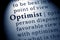 Definition of the word optimist