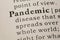 Definition of word pandemic