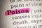 Definition of the word poison