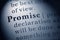 Definition of the word promise