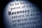 definition of the word recovery