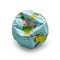 Deflated globe