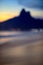 Defocus Rio de Janeiro Brazil Sunset Silhouette Two Brothers Mountain Ipanema