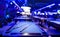 Defocused background of billiard playroom - Blurred composition