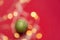 Defocused Christmas decorations