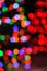 Defocused Christmas Lights