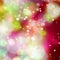 Defocused christmas lights