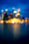 Defocused city lights