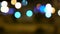 Defocused City Lights