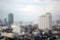 Defocused Cityscape of a metropolis during the day light