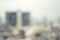 Defocused Cityscape of a metropolis during the day light