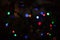 Defocused colored Christmas lights