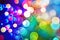 Defocused colorful abstract lights background. Motion of blur li