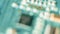 Defocused computer chips, electronic circuit board