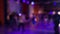 Defocused dancing scene in the night club