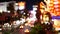 Defocused fabulous Las Vegas Strip boulevard, luxury casino and hotel, gambling area in Nevada, USA. Nightlife and