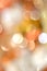 Defocused gold abstract christmas