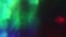 Defocused multi-colored psychedelic light beams glows randomly in space.