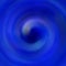 Defocused rich blue retro warm vortex or whirl effect, spiral circle wave with abstract water swirl