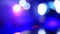 Defocused scene in the night club with bokeh lights