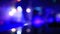 Defocused scene in the night club with bokeh lights